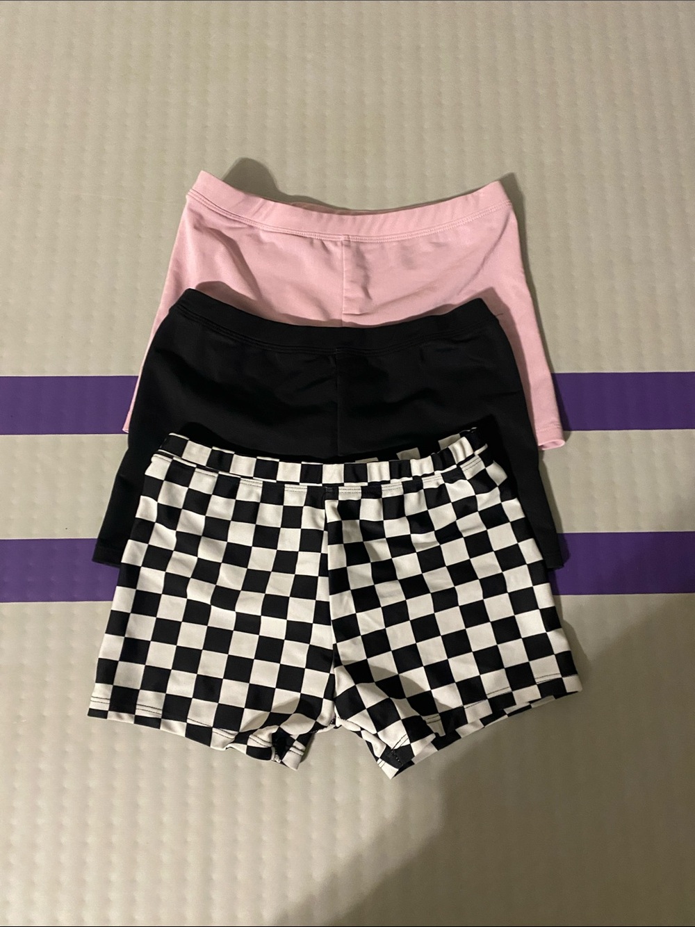 Kids under shorts - Pink, Black & Checkerboard